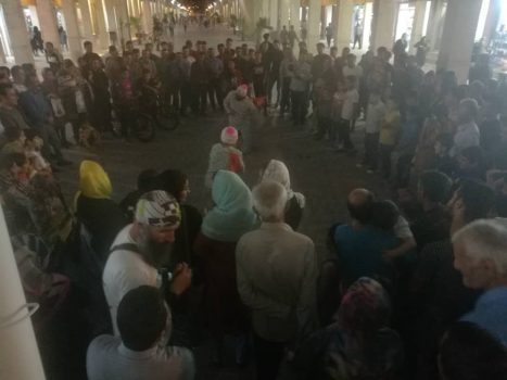 اجرای عمومی نمایش ” فاصله اجباری ” در گچساران