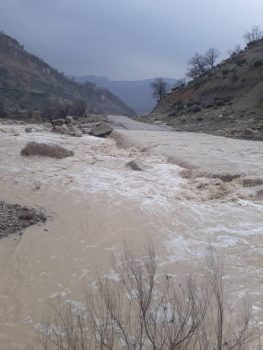 فیلم/دره وحشت روستای موگرمون شهرستان لنده همچنان در انتظار احداث یک پُل و درخواست از بنیاد علوی