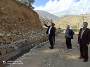 بازدید فرماندار لنده از طرح گردشگری موگرمون