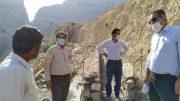 کانال ابیاری کشاورزی روستای صعب العبور موگر احداث شد