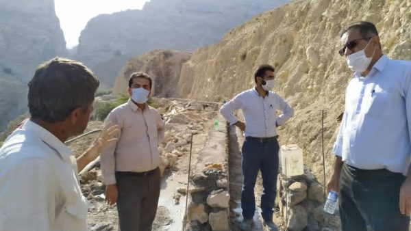 کانال ابیاری کشاورزی روستای صعب العبور موگر احداث شد