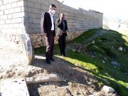 بازدید میدانی بخشدار مرکزی لنده از روستاهای چهارراه عالی طیب و قیام+تصاویر