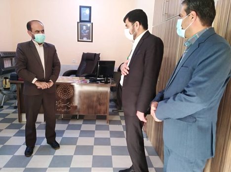 بازدید سرزده فرماندار لنده از ادارات شهرستان/تصاویر