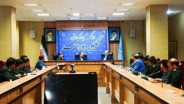 دیدار استاندار و فرمانده سپاه فتح با رئیس کل دادگستری استان کهگیلویه و بویراحمد