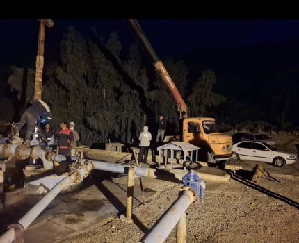 فرماندار لنده خبر داد: الکتروپمپ جدید برای رفع مشکل آب‌رسانی به روستاها نصب شد