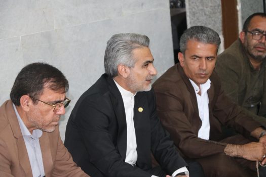 سفر ۲۰۰ کیلومتری مرکز وکلای قوه قضائیه استان برای دیدار مردمی در دیشموک به نیت شهید رئیسی