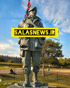 شهیدی که در انگلستان برای او تندیس ساختند/صفا بزرگترین شکارچی تانک جهان+فیلم و عکس